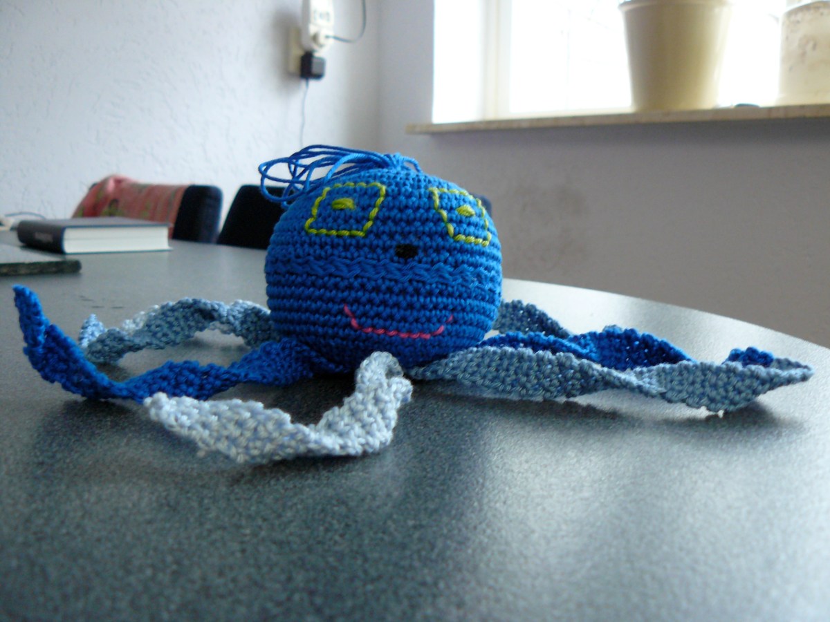 Octopus blauw