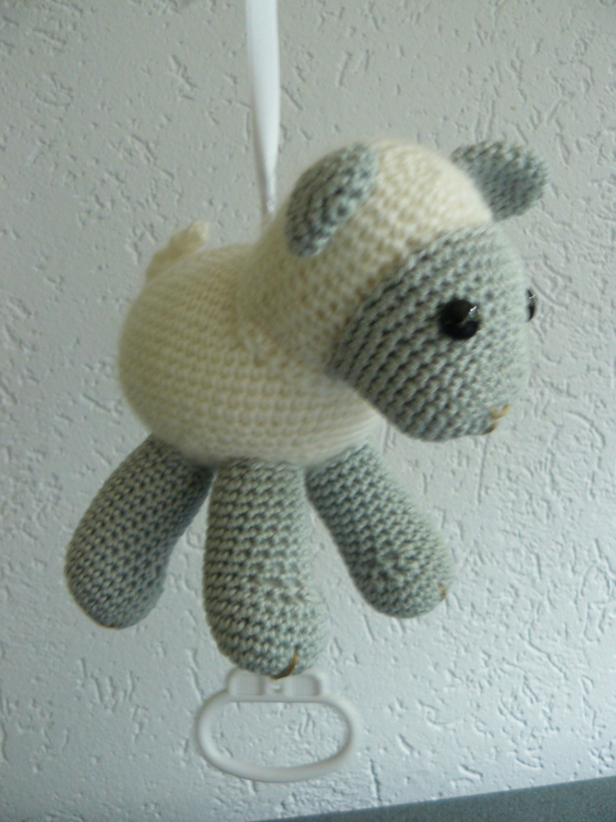 Schaap met muziekdoos