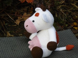 De eerste roodbonte koe